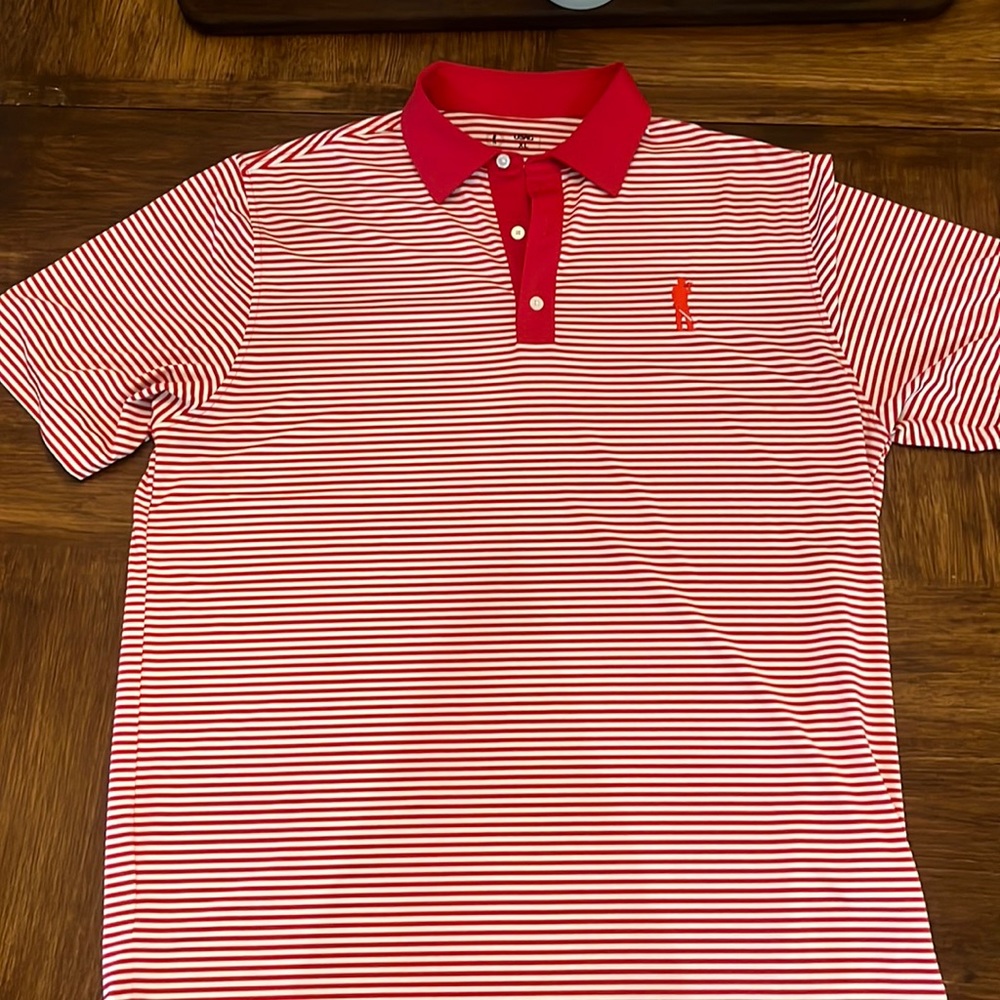 Men’s golf shirt, u suck at golf brand, xl, very good used condition